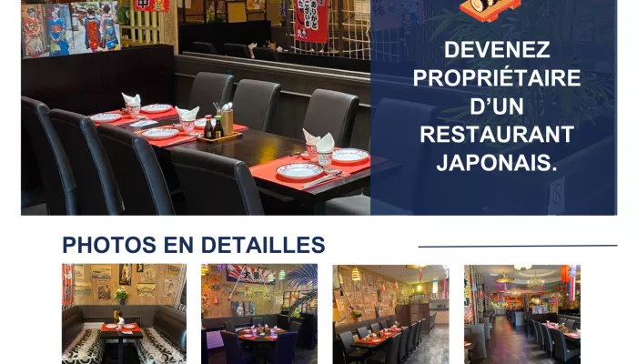 Restaurant Japonais à vendre