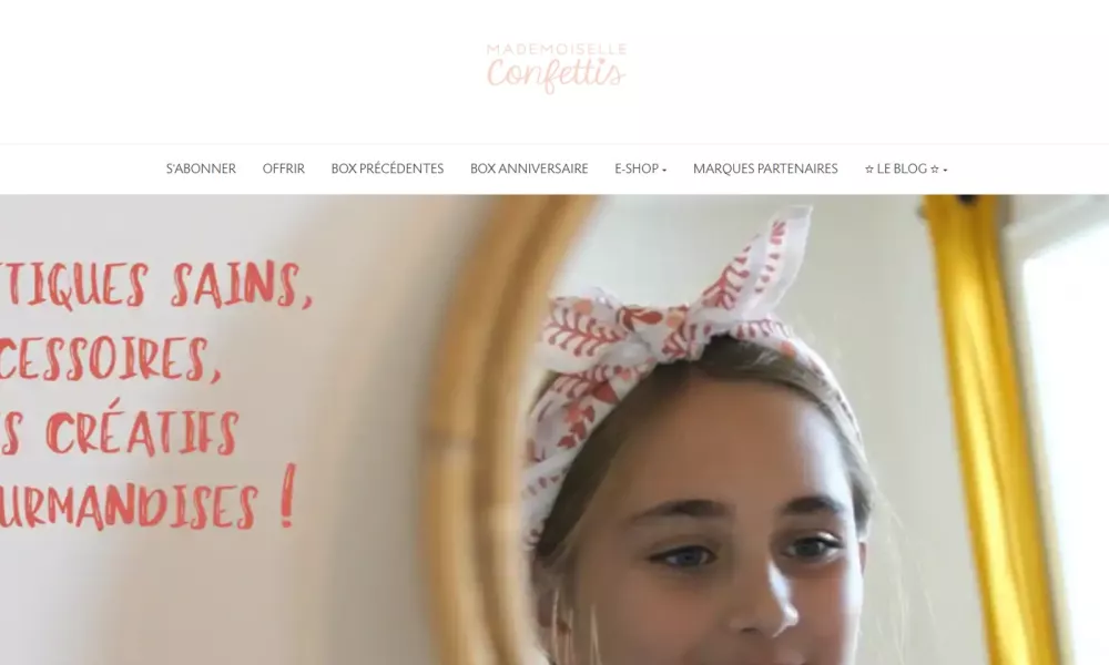 E-commerce / box en abonnement mensuel