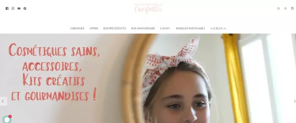 E-commerce / box en abonnement mensuel